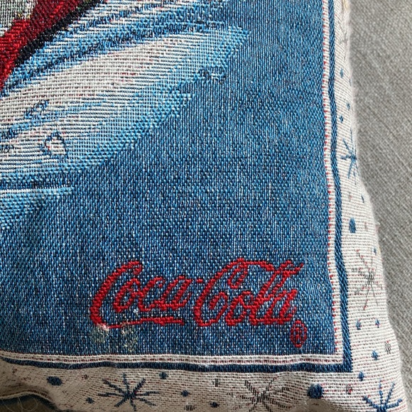 Vintage Coca-Cola Cushion - Picture 3 of 4